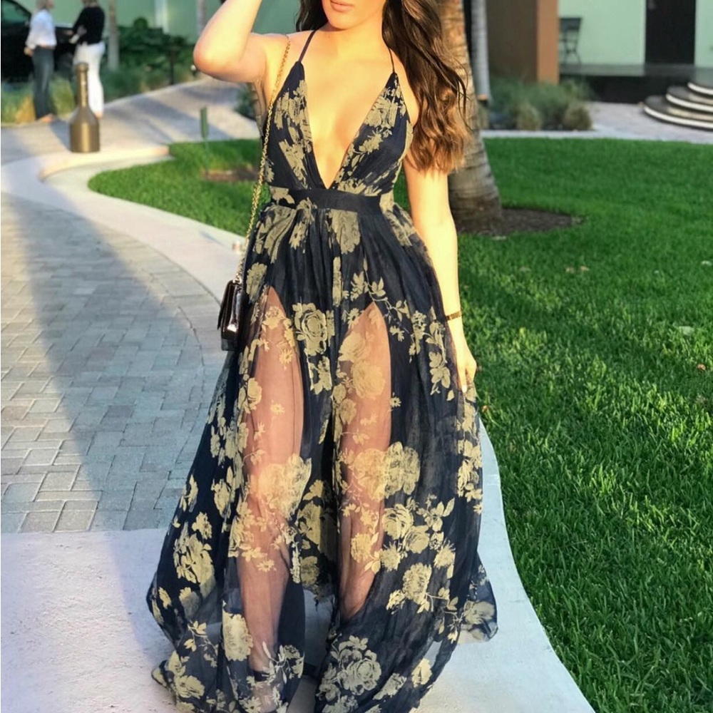 Long maxi dress